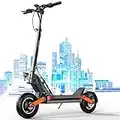 JOYOR S-Trotinette Electrique Adulte Professionnelle 40km-50km,600W 48V Trottinette Electrique Adulte Pliable Tout Terrain Scooter Electrique pour Adultes, Noir