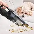 ThiEYE Handheld Vacuum Cleaner, 10Kpa Powerful Cordless Handheld Vacuum with LED, Detachable Battery, Rechargeable Lightweight Hand Held Vacuuming Cordless for Home and Car Cleaning