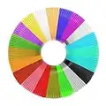 Penna per stampa 3D PLA, 20 colori per un totale di 100 m, 5 m ciascuno, tratto da 1,75 mm, set di colori per ODRVM, Tecboss e Lovebay