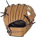 Optimum Extreme Baseball Glove - Deep Pocket and Easy Break-In - Cushioned Palm and Index Finger - Added Comfort and Wrist Protection - Left hand Catcher’s Mitt - Junior