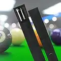 Ever Queue Koffer, Queue Tasche,Pool Queue Tasche, leichte Billard Queue Tasche Nylon Schwarz Billard ick Aufbewahrung Tragetasche f¨¹r 1/2 3/4 Snooker Billard ick Rod(1/2)