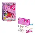 HELLO KITTY Sanrio Hello Kitty coffret Trousse et Accessoires Carnaval des Bonbons avec 2 figurines, gomme, règle, crayon et stickers, jouet pour enfant, GVC41