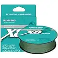 TRUSCEND Geflochtene Angelschnur 8fach, Angelzubehör Angelschnur geflochten glatt und ultradünn, PE Braided Fishing Lines, Angelsehne, Angel Schnur - 40lb/0.28mm/328yds