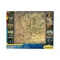 AQUARIUS Lord of the Rings Map Puzzle (1000 Piece Jigsaw Puzzle) - Glare Free - Precision Fit - Virtually No Puzzle Dust - Officially Licensed Lord of the Rings Merchandise & Collectibles - 20 x 28 in