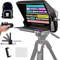 TELEPROMPTER PAD iLight PRO 12" Teleprompter iPad Tablet - Kit Teleprompter per video con telecomando, APP e borsa per il trasporto, Beam Splitter Prompter DSLR, iPhone, APP per Apple Android Mac Win