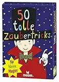 Moses 42777699 50 tolle Zaubertricks für kleine Magier | Kinderbeschäftigung | Kartenset