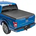 Lund Hard Tri-Fold Hard Folding Truck Bed Tonneau Cover | 969353 | Fits 2017 - 2023 Ford Super Duty 8' 2" Bed (98.1")