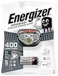 Energizer EHEAD300 Torcia Frontale, Vision HD Focus Lampada Frontale, Batterie Incluse