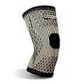 Copper Knee Brace sleeve-Copper Knee Support for Arthritis, Meniscus Tear and ACL-Copper Knee Compression Sleeve for Sports,Running and Workout Women and Men-Single (L)