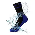 WATERFLY wasserdichte Ultraleichte Atmungsaktive Kniestrümpfe Socken zum Angeln Wandern Klettern Joggen Discgolf und für Motorrad Trips Sport (L)