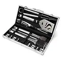 Cuisinart CGS-5020 Deluxe Grill Set, Silver, 20-Piece Set