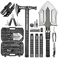 Camping Shovel Axe Outdoor Survival Shovel Set with High Carbon Steel Camping Gear for Men Outdoor Caming Hiking Backpacking Emergency