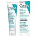 CeraVe 4% Benzoyl Peroxide ACNE Treatment Foaming Cleanser Face & Body Wash, with Hyaluronic Acid and Niacinamide. Helps Clear Acne Pimples and prevent breakouts. Gentle Gel, Fragrance-Free, 150ML