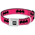 Buckle Down BMA Batman Noir/Argent Collier de Chien