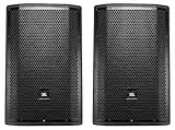 (2) JBL PRX812W 12" 1500 Watt Powered PA DJ Speakers Monitors w/ DSP/WiFi/EQ