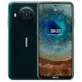 Nokia X10 - Smartphone débloqué 5G (Ecran : 6,67" - 64 Go/6 Go RAM - Double Sim - Android 11) Forest Green