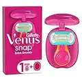 Gillette Venus Extra Smooth Snap Maquinilla de Afeitar Mujer + Estuche de Viaje (el embalaje puede variar)