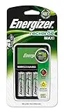 Energizer Chargeur Maxi pour AA et AAA batterie (4 piles AA, 2000mAh) 635043