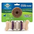 PetSafe Busy Buddy Bristle Bone Chew Toy for Dogs – Strong Chewers – Helps Clean Teeth – Small