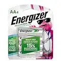 Energizer Power Plus Rechargeable AA Batteries (4 Pack), Double A Batteries