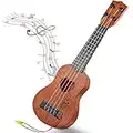 TODARRUN Kids Toy Musical Ukulele Guitar Classical Instrument with 4 Adjustable Strings Mini Guitar for Skill Improving Kids Play Early Educational Pre School Children