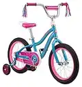 Schwinn Hopscotch Quick Build Kids Bike, 16-Inch Wheels, Smart Start Steel Frame, Easy Tool-Free Assembly, Teal