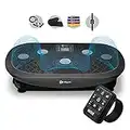 Rumblex Plus 4D Vibration Plate Exercise Machine - Triple Motor Oscillation, Linear, Pulsation + 3D/4D Motion Vibration Platform | Whole Body Viberation Machine for Home, Weight Loss & Shaping.