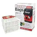 Numatic Henry Hetty etc Hepa Flo Vacuum Cleaner Dust Bags (Pack of 10)