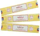 Satya Nag Champa Vanilla Incense Sticks - 3 Packs