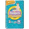 Pampers il Costumino, Confezione da 12 Pannolini, Taglia 3 (6 - 11 kg)