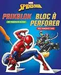 Marvel Spider-Man Prikblok / Marvel bloc à perforer Spider-Man: Met prikpen en viltmat