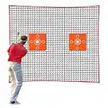 Filet De Golf Entrainement Practice Interieur Extérieur 10 x10 ft / 10 x15 ft / 10 x 20 ft pour Hockey, Baseball, Volleyball (10x15 ft)