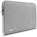 TECOOL Protection 14 Pouces Pochette Ordinateur pc Portable pour MacBook Air 15.3 M2 2023,14" Lenovo Thinkpad Ideapad HP Stream ASUS Dell Acer Chromebook Housse Antichoc Étanche, Gris