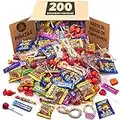 Mega Pack 200 Chuches, Caramelos y Golosinas Cia&Co · Para Cumpleaños, Piñatas, Fiestas Infantiles, Navidad, Halloween · Hasta 20 Bolsas de Cumpleaños · Surtido Envuelto Individualmente