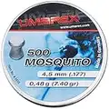 5 barattoli Umarex 4,5 mm Mosquito testa piatta, diabolos per fucile ad aria compressa