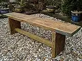 Reclaimed Scaffold Board Rustic Simple Wood Bench