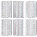 DEYUE breadboard Set Prototype Board - 6 PCS 400 Pin Solderless Board Kit for Raspberry pi and Arduino Project