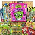 Candy & Bar Saure USA Süßigkeiten Box | USA Import | 20 verschiedene Leckereien | Ausgefallenes Geschenk | USA Best Sweets | TOP Selling | Best Products | Geburtstagsgeschenk| Süßigkeitenbox