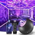Galaxy Projector for Bedroom, White Noise Galaxy Light Projector, Remote Timer Star Projector, Bluetooth Music Night Light Projector for Kids, Ceiling Projector Light for Teen Girl Adult Bedroom Decor