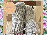 Quick Log Cabin Socks Crochet Pattern: Unisex Adult Sizes