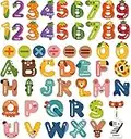 Mideer Magnetic Letters Magnetic Numbers for Toddlers, Magnetic Alphabet Letters ABC Learning Tools Toys,Magnetic Letters for Kids for Fridge Magnets for Babies,Animal Refrigerator Magnets