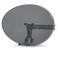 SSL Satellite Dish Without LNB for Sky/Sky Q HD/Freesat 4K//HD/SD 40x60cm (Zone 1) Weatherproof Outdoor Aerial Antenna