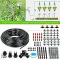 Drip Irrigation Kit, 30M Garden Irrigation System Plant Watering Devices Self Watering System for Plants Lawn Patio Raised Bed Automatic Irrigation Equipment with Adjustable Nozzle Sprinkler Sprayer