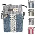 Cute Crossbody Bag Phone Bag - Mini Cross Body Bag Adjustable Strap Shoulder Bags Purse Lightweight Cross Over Bag Women Summer Beach Bag For Travel Commute Dog Walking