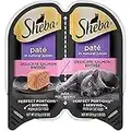 Sheba 6 Pate`in Natural Juices Delicate Salmon Entree Perfect Portions / 6-Twin Packs=12 Individual Servings