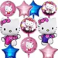 PNi Store - 10 Pcs HelloKitt.y Party Supplies –HelloKitt.y Balloons - HelloKitt.y Party Decorations – HelloKitt.y Birthday Decorations - HelloKitt.y balloons for birthday party Girls and Toddlers