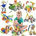 MOONTOY 175 Pieces STEM Toys Kit Building Toy for Kids Building Blocks Learning Set for Age 3 4 5 6 7 8 9 10 11 12 Year Old Boy Girl Best Kids Toy Creative Game Fun Activity Superior Gift for Your Kid