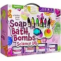 Soap & Bath Bomb Making Kit for Kids, 3-in-1 Spa Science Kit, Craft Gifts For Girls & Boys Age 6, 7, 8, 9, 10-12 Year Old Girl Crafts Kits : DIY Science Experiment Toys, Craft Gift For Kids Ages 6-12+