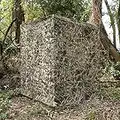 AUSCAMOTEK Ground Blind 5×10 Feet Duck Blinds Camouflage Waterfowl Hunting Height Adjustable