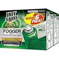 Hot Shot Fogger With Odor Neutralizer, Kills Roaches, Ants, Spiders & Fleas, Controls Heavy Infestations, 3 Count, 2 Ounce Pack of 2